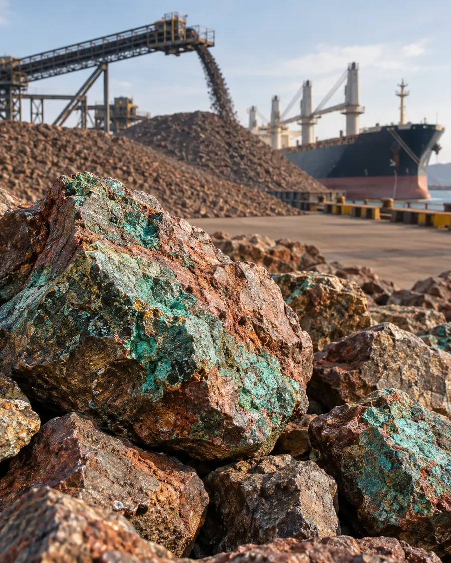 Copper ore commodity